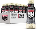 Muskuļu piens Pro Advanced Nutrition Protein Shake, Intense Vanilla, 11.16 Fl Oz (iepakojums no 12), 32g Olbaltumvielas, 1g Cukura, 16 Vitamīni un minerālvielas, 5g Fiber, Workout Recovery, Energizing Snack, Iepakojums May Vary
