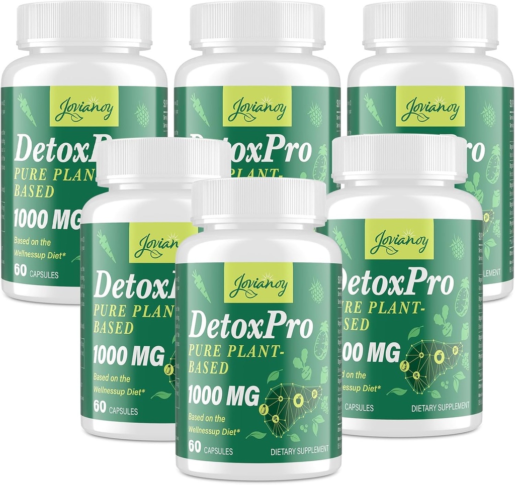 1000 MG Gentle Detox tīrīt, dabīgs toksīns Pietvīkums aknām, gut un kolonnām, antioksidants un gremošanas atbalsts, ceolīts, ātras darbības detoksikācijas komplekss sievietēm un vīriešiem – 480 kapsulas