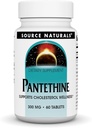 Avots Dabas Pantethine, atbalsta Cholesterl Wellness*, 300 mg, 60 tabletes
