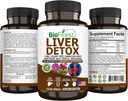 BioFinest Aknu Detoksikācijas Papildinājums - 22 Uzturvielas Piena Datele Artichoke Selerijas Seed Chanca Piedra Bišu Saknes Dandelion Turmeric Ingvers - Alkohola tīrīt enerģiju Gremošanas Metabolisms (120 Veg. Kapsulas)