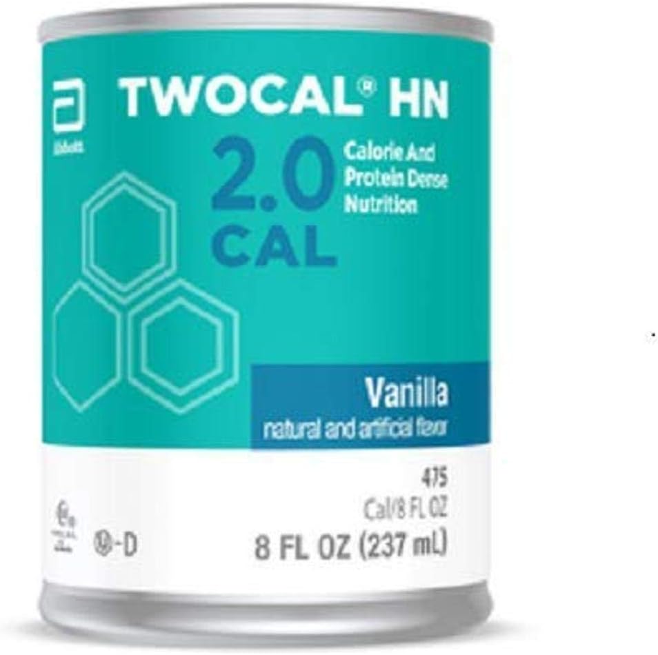 Divkanālu HN Calorie un Protein Dense Nutrition, gatavs lietošanai, Vanilla, 8-Ounce Cans (24. iepakojumā)