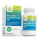Terry Dabīgi Boswellia Plus Frankincense Oil - Kopējā atbalsta papildinājums Mobilitāte & Kopējs Komforts - Atbalsts Celulārā veselība ar Boswellia & Frankincense Oil - 60 Softgels