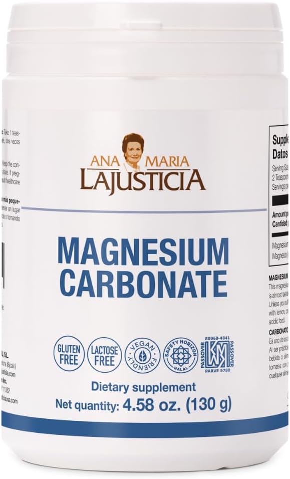 Ana Maria Lajusticia Magnija karbonāts 130