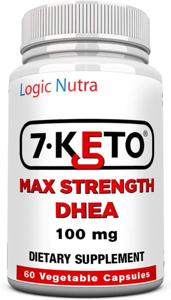 7 Keto 100 mg 60 kapsulas pudelē
