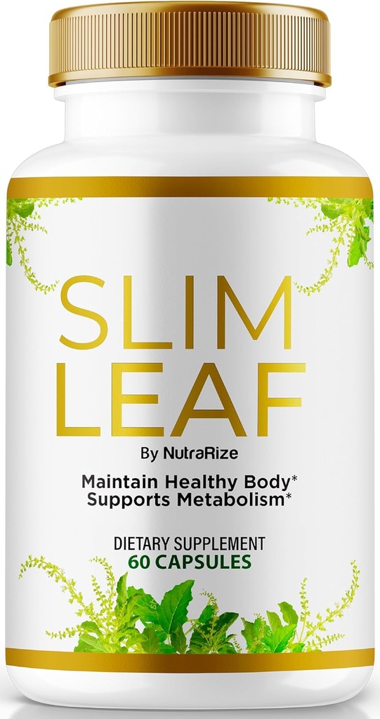 Slim Leaf tabletes, Ultra-Pure Keto Formula, visas dabīgās Keto kapsulas ikdienas enerģijas un fitnesa atbalstam, Slim Leaf Detox un tīrība, Premium Keto dzīvesveids, SlimLeaf (60 kapsulas)
