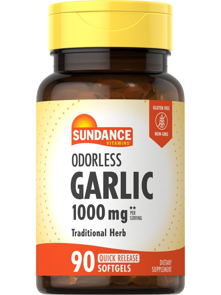 Sundance Bezziedu Ķiploki Softgels 