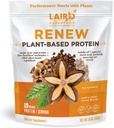 Laird Superfood Renow Plant-Based Protein Powder, 19 Grams Protein, Vegāns ar Sasha Inchi Seed Protein, Četras Funkcionālās Sēnes, Konservants Brīvs, Gluten-Bez piena, 16 oz. Maiss