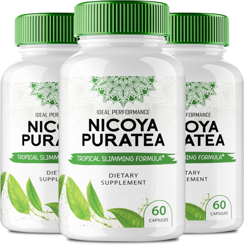 Nicoya Puratea Keto Capsules, Nicoya Puratea Advanced Formula Pills - Maksimālais stiprums, NicoyaPuratea Visas dabiskās Keto Pills, Nicoya Puratea Capsules, Nicoya Puratea Pills Reviews (3 Pack)