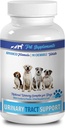 Dzērveņu urīnpūšļa kodumi suņiem - DOG URINARY TRACT ATBALSTS - NATURAL CRANBERRY ŠĶĪDUMS - BLADDER VESELĪBA - PIA REKOMENDĒTS - kukurūzas zīda papildinājums suņiem - 1 pudele (90 Ārstniecības)
