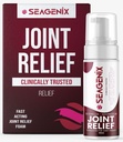 Locītavu atvieglojums Muskuļu putas - Joint Spray Boswellia Magnija formula – Relax Stiff locītavas – Ease Muskuļu diskomforts Ātri - Visas dabas – atvieglojums aggravated locītavu un muskuļu