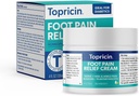 Topricin Foot Pain Relief terapijas krēms (4 oz) ātras darbības sāpes Relieving Rub