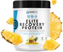 Derby Fit Elite Recovery Protein tīrs, zema Carb Recovery Protein Pulveris sievietēm un vīriešiem - bez lipekļa, Vegāns, bez piena, ananasu Delight - 20 Kalpojumi (1. iepakojumā)