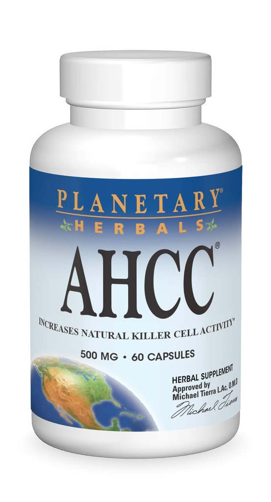Planetary Herbals AHCC 500mg - 60 Kapsulas