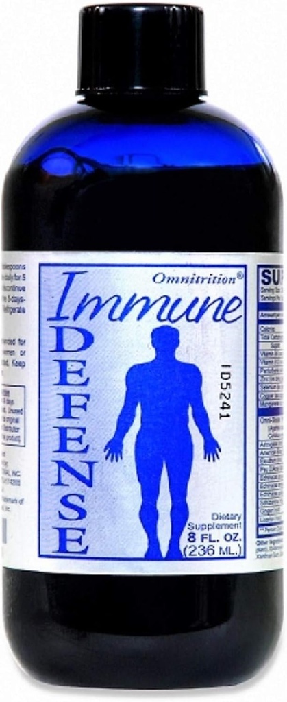 Omnitrition ir imūnā aizsardzība Diētiskā papildinājums ar 10 Ķīnas Sēnes un antioksidants Blend optimālai uztura - 8 Ounce pudele
