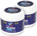 Zilo Goo sāpju relieving gels – muguras, kakla, muskuļu un locītavu sāpes, ātras darbības dzesēšanas un nomierinošas atvieglojums ar 100% tīru Emu eļļu, 4 un vairāk (2 iepakojumi)