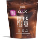 Noklikšķiniet uz kafijas proteīns, proteīns un reālā kafija All-in-One, ēdienreizes aizstājējs Uzturs dzēriens, Mocha Flavor, 23 Essential Vitamīni, Double Shot Espresso Kafija, Karsta vai Auksta, 15.8-Aunce
