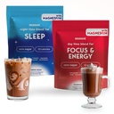 Dzeriet savu meditāciju Moment Chocolate Dream & Cacao Adaptogen Sēņu paka, Miega un enerģija, 0 Cukurs, Hot Chocolate & Coffee Alternative, Reishi, Ashwagandha, Lion's Mane, GABA, 30 Kalpojiet