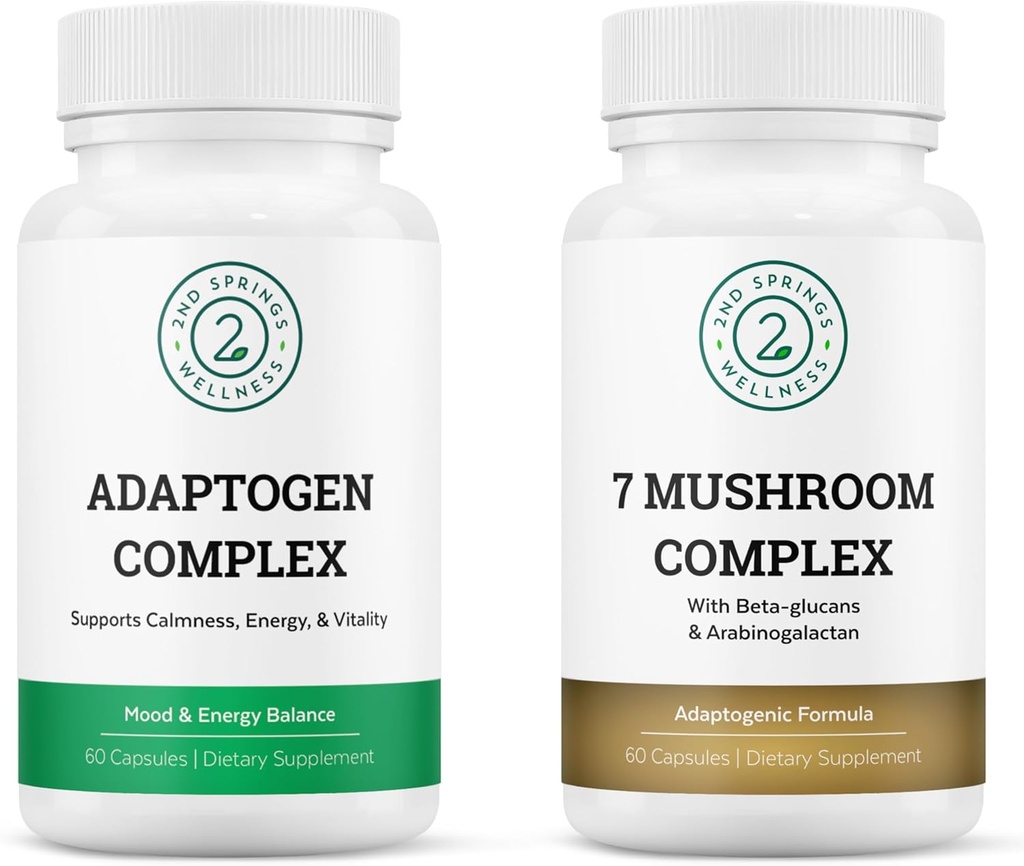 Sēnes un adaptogēns Fusion - visaptverošs Wellness Bundle