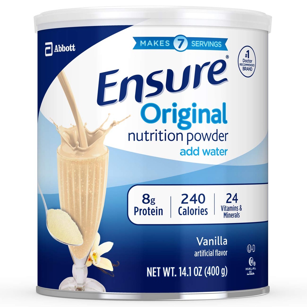 Nodrošināt Original Nutrition Powder, Vanilla 14 Ounces (Vērtības paka Nr. 4)