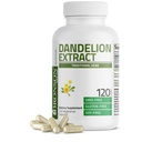 Bronson Dandelion Saknes augstas potences papildinājums, atbalsta Kopumā laba veselība un labsajūta, Tradicionālā Diurētiskā Herb - ne-GMO, 120 Veģetārās kapsulas