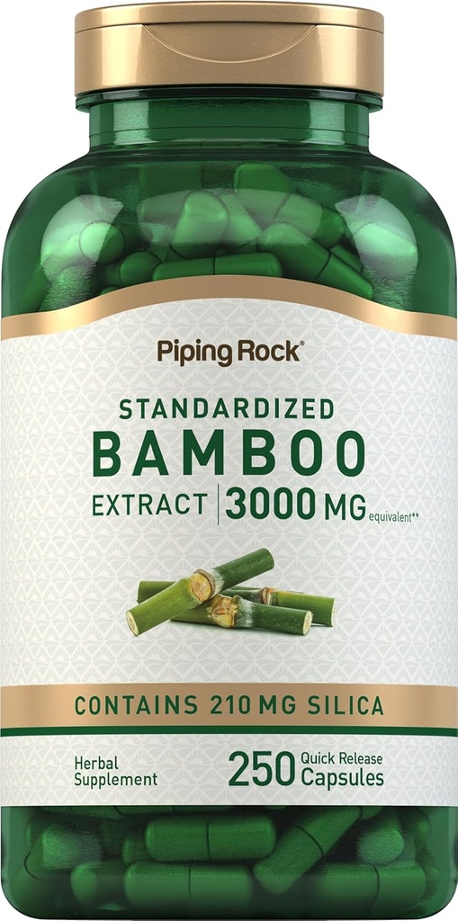 Piping Rock Bamboo Extract Capsules 