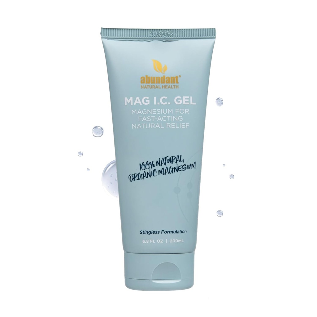 MAG I.C. Magnija gels ar kumelīšu stiebru šūnām - ātra muskuļu relaksācija, nomierinoša, bezkrāsaina, droša pret jutīgu ādu, bez fragranča, 200ml