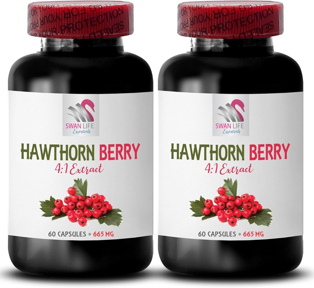 hawthorn ekstrakta papildinājums - HAWTHORN BERRIES EXTRACT - ogu papildinājums, antioksidantu papildinājums sievietēm, antioksidantu ogas, organisko hawthorn ogu ekstrakts, antioksidanti sievietēm 2 Bot 120 Caps