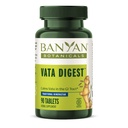 Banānu botānika Vata Digest – Organic Gremošanas papildinājums – Karsēšana un balansēšana Gremošanas palīglīdzeklis, lai atbalstītu Ērta Gremošana* – 90 Tabletes – Nav ĢMO Ilgspējīgi Avots Vegan