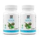 Jā, jūs varat! Dabas Detox tabletes - Diurētiskā tīrīšana ar elektrolītiem un vitamīniem - palīdz ar ūdens aizturi - bez lipekļa, 21 kapsulas (2 iepakojumi)