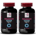 Redzes balanss - EYE VISION SUPPLEMENT - Skaidrākas ainas, Acu stiprums, Labāks attēls, Kristāla redze, Sharp līnijas, Acu skaidrība, Fokusa priekšrocība, Tīra redze 2 Pudele 120 Kapsulas