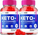 KetoBod Gumies Papildinājums – Keto BOD + Svara vadība ACV Gumies Apple Cider Etiķis 1000MG, KetoBod Gumies Atsauksmes, B12 vitamīns (2 Pack - 120 Gumies)