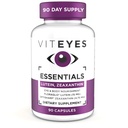Viteyes Essentials acu veselības uztura papildinājums, luteīns un Zeaxanthin makular atbalstam, 90 kapsulas
