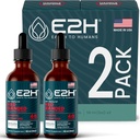 E2H sarkans Banded Polypore ekstrakts - Sēnes Papildformula Imūnsupport, gremošanas veselība, enerģija un dabas imunitāte Boost (2 pudeles)