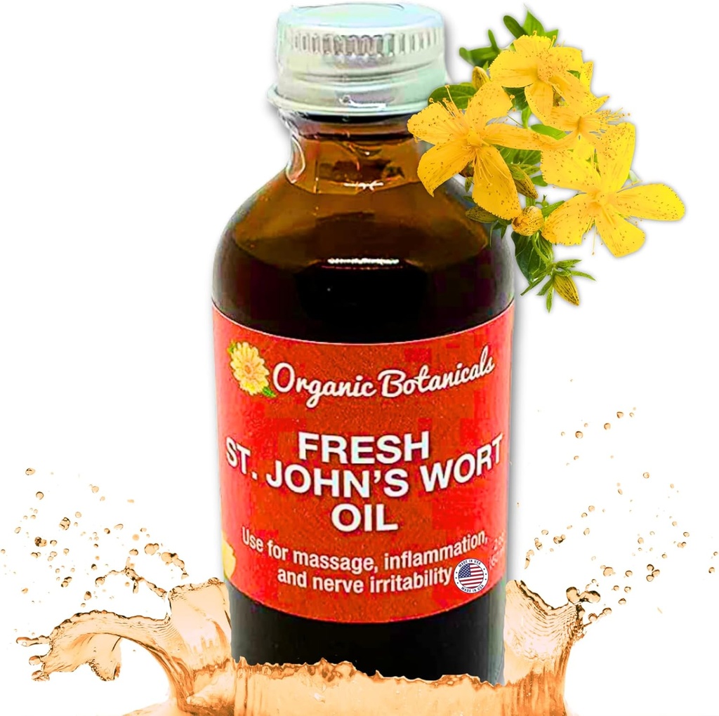 Herbals Svaigs asinszāles eļļa - Wild Rawed ASV, Dabīgs šķīdums nervu diskomfortu, ādas bojājumi, Brūču aprūpe, Rēta, un Stretch Marks - āda, sejas, ķermeņa, matu, masāžas eļļa (2 Oz)