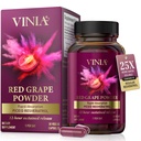 VINIA 12Hour Lansting Piceid Resveratrol papildinājums. Slāpekļa oksīda pastiprinātājs. Atbalsta sirds veselību, asins plūsma, Boost skābekļa Superfood Pulveris, Keto Friendly. Vegāns un ne-ĢMO. 30 dienu piegādes