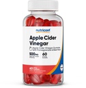 Nutricost Apple Cider Etiķis 500mg, 60 Gumijas, Apple aromatizēts - bez lipekļa, nav GMO, nav Corn Syrup