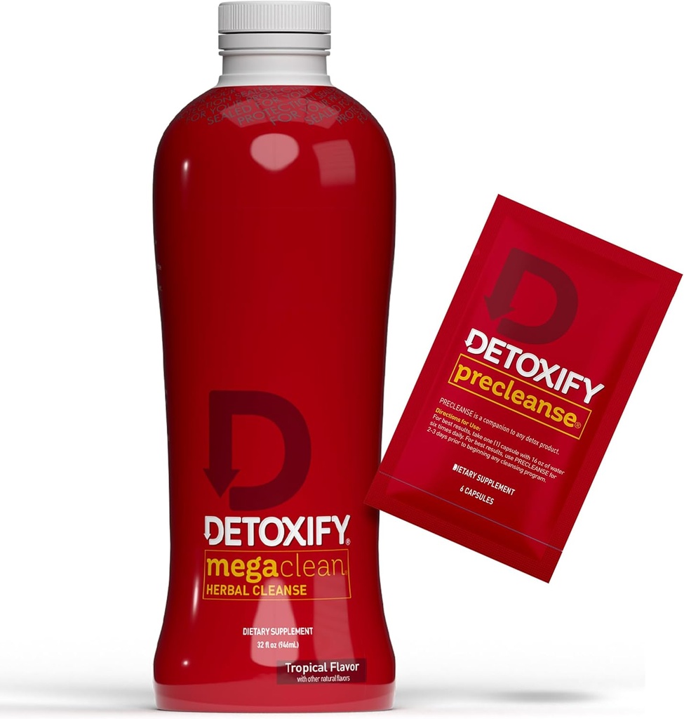 Detoksicēt Mega Tīrs un Pre Tīrīt Bundle