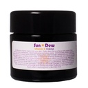 DZĪVESVIETAS - Organic Sun Dew Transdermal vitamīns D Crème ) Dabisks, Wildcrafted, Vegan Clean Beauty (3.38 un 100 ml)