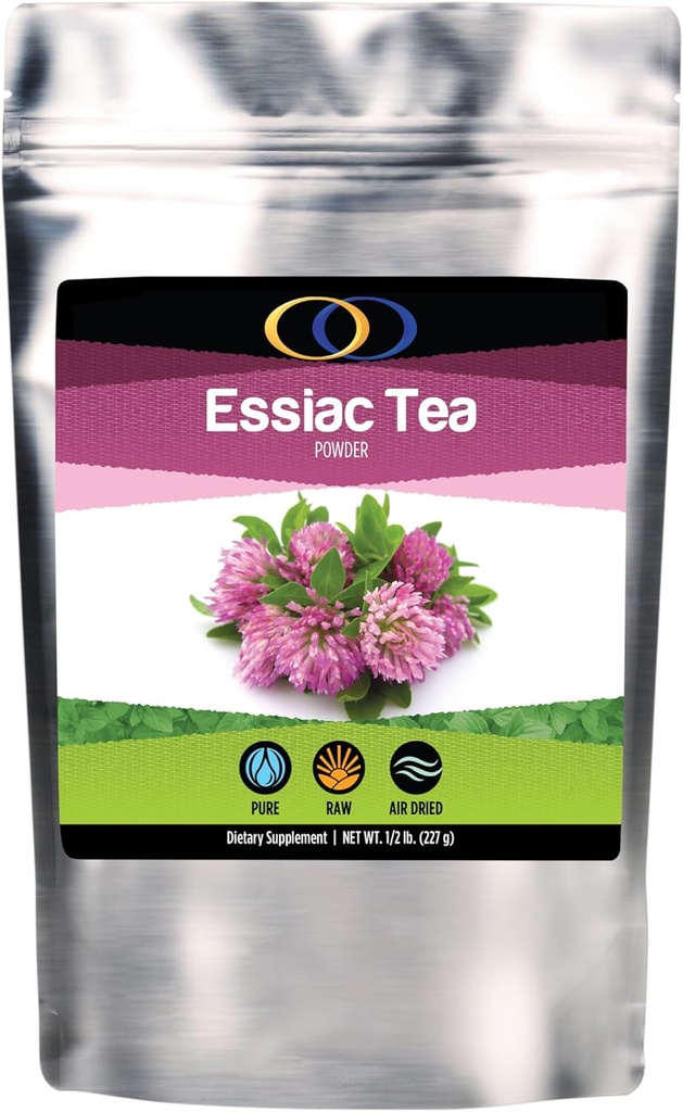 Optimāli organiskā ESSIAC tēja 8 Ārstniecības augu pulveris - ASV un ES Organiski audzēti Finely Ground Garšaugi! - Rene Caisse apbalvots Recepte ar aitu Sorrel saknes!