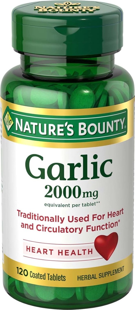 NBTY Gar Odrls 2000mg 24x120 TAB ASV
