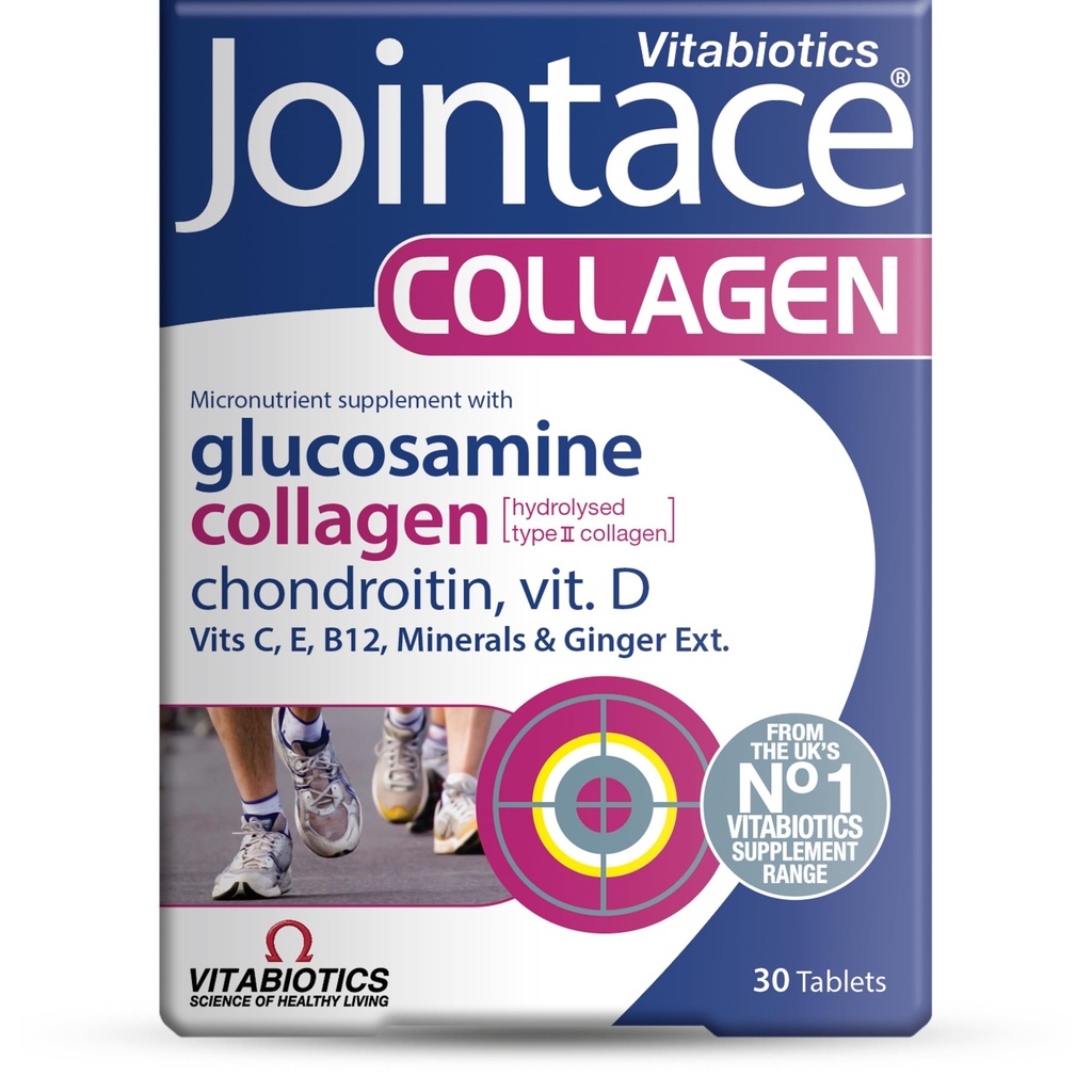 Vitabiotics Locītavu kolagēna tabletes 30 Capusles