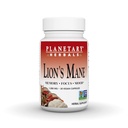 Planetary Herbals Lion's Mane for Memory, Focus, and Mood*, 1000 mg - 30 Vegan kapsulas