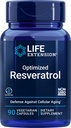 Optimizēta resveratrols, 90 Veģetārās kapsulas