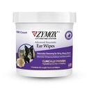 Zymox Advanced Enzymatic Ausu Wipes for Dogs and Cats - for Dirty, Waxy, Smelly Ausis - Premium Strength Ausu tīrāki leikocīti - neiritējoši - Hipoalerģiska - 100 sn