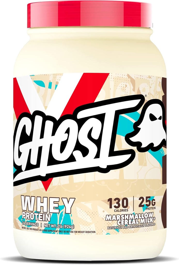 GOS Sūkalu proteīna pulveris, marshmallow Label Milk - 2LB, 25G Olbaltumvielu - Sūkalu proteīna Blend - - Pēc treniņa Fitness & Uzturs Shakes, Gludumi, Cepumi & Cooking - Soy & Gluten-free
