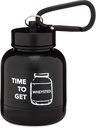 ONMYWHEY - Olbaltumvielu pulveris un papildinājums Funnel Keychain, Portable To-Go konteiners Vingrošanai, Treniņi, Fitness, & Travel - TSA apstiprināts, laiks, lai iegūtu sūkalas