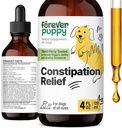 Forever kucēns Aizcietējums Relief for Dogs - Stool Ease Suņu Papildinājumi - Sea Moss & Slippery Elm for Gremošanas Veselības - Fiber Vitamīnus un piedevas aizcietējuma - Visi Šķirnes & Izmēri - 4 oz