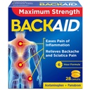 BACKAID tabletes 28 tabletes (iepakojums pa 6 tabletēm)