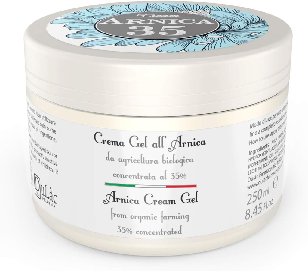 Dulàc - Arnica krēms 8.45 Fl Oz Bagātīgs ar organisko Arnica Montana ekstrakti, Arnica Bruise Cream Extra Strength Arī ideāli piemērots muskuļu un locītavu atvieglojums, pietūkums un Edema