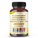 asinszāle Ashwagandha Rhodiola Rosea Chamomile - ražota ASV
